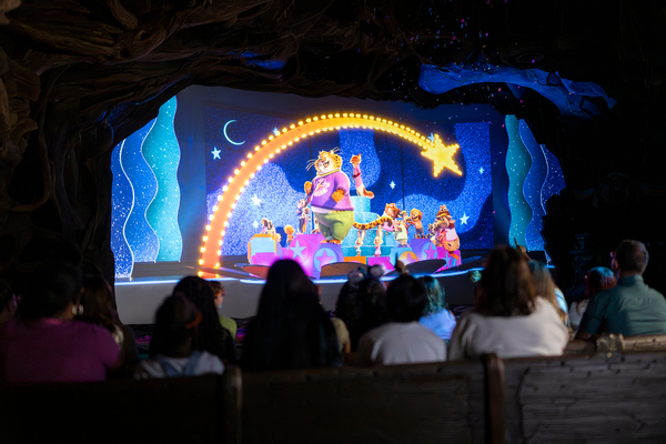 Join citywide Zoogether Day celebration at the Tree of Life Theater to highlight unity across Zootopia’s biomes. Hosted by new character Heidi Howler, the Zoogether Day LIVE! broadcast features acts from Tundratown ice skaters to Gazelle’s show-stopping finale, and guests are invited to experience all the fun when Zootopia: Better Zoogether! opens at Disney's Animal Kingdom on Nov. 7, 2025.