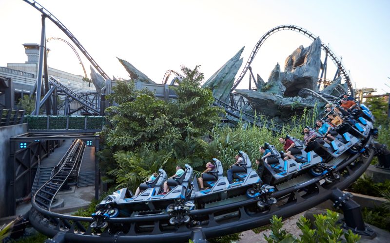 21-52807 79121 Dedicated JWVC Jurassic World Velocicoaster project 791 Paddock IOA JWVC