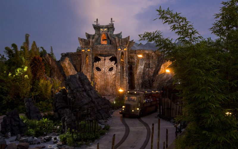 Publicity, signage, Skull Island: Reign of Kong, SIROK, Universal's Islands of Adventure, IOA, Universal Orlando Resort, UOR